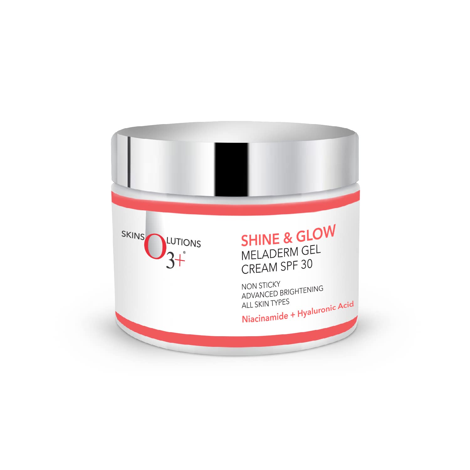 O3+ MELDERM GEL SHINE & GLOW CREAM SPF 30 - 50gm - Kunchals