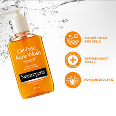 Neutrogena Oil Free Acne Wash 175ml