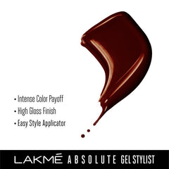 LAKMÉ Absolute Gel Stylist Nail Color 51 Enigma, 12ml