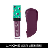 Lakme Absolute Matte Melt Mini liquid Lipstick 502 Purple Tourist 2.4ml