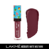 Lakme Absolute Matte Melt Mini liquid Lipstick 503 Wine Voyage 2.4ml