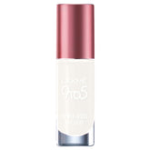 Lakmé 9 to 5 Primer + Gloss Nail Colour, Marble White, 6 ml