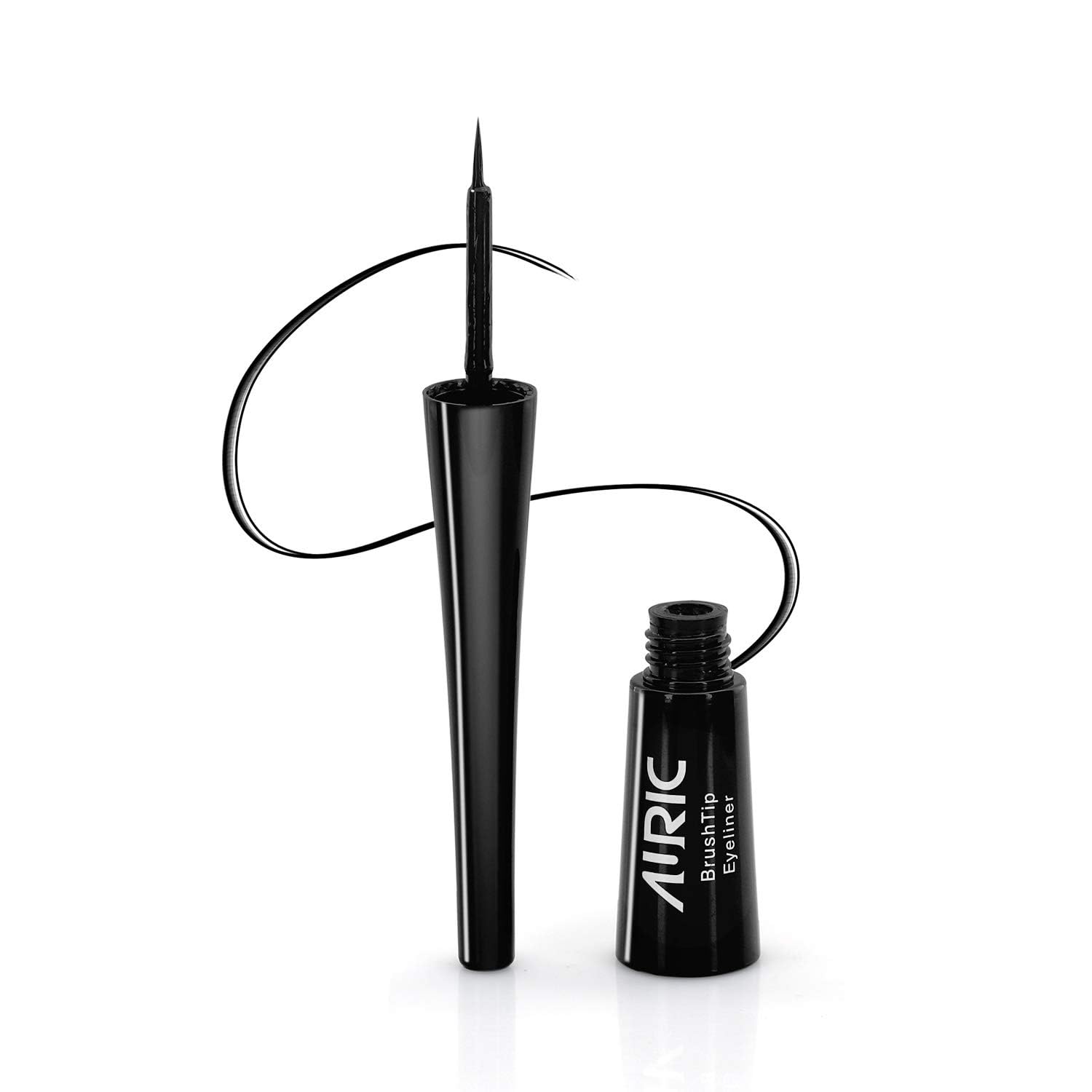 Auric Brush Tip Eyeliner Midnight Black