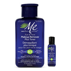 MaxEffect Naturals Eye & Face Makeup Remover Plus Toner - 400Ml
