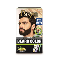 Bigen Men's Beard Color Natural Brown (B104)