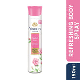 Yardley London English Rose Refreshing Deodorant Body Spray For Women - 150ml