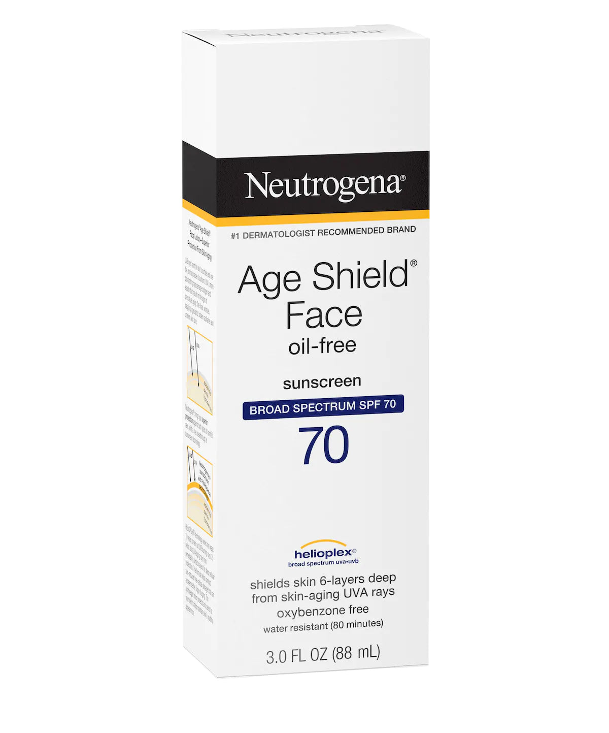 Neutrogena Age Shield Anti-Oxidant Face Lotion Sunscreen SPF 70 - 88ml