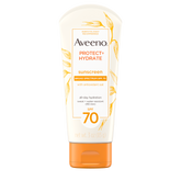 Aveeno Protect + Hydrate Lotion Sunscreen With Broad Spectrum SPF 70