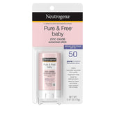 Neutrogena Pure & Free Baby Mineral Sunscreen Stick SPF50