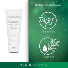 Aureana Essentiel Deep Pore Face Wash 50ml