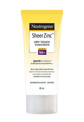 Neutrogena Sheer Zinc dry-touch sunscreen SPF50+ 80ml for kids
