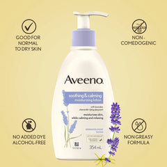 AVEENO SOOTHING & CLAMING MOISTURIZING LOTION - 354ML