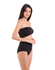 Kate Strapless Ribbed Tube Bra - Free Size