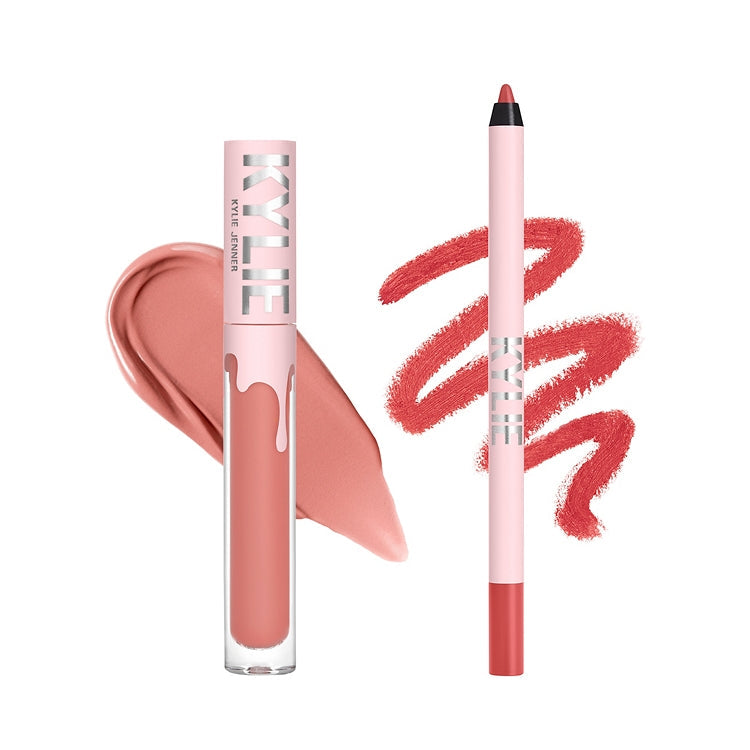 Kylie Jenner Matte Liquid Lipstick & Lip Liner Sweater Weather - 3.00ml