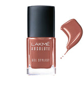 Lakme Absolute Gel Stylist Nail Color 33 Saddle - 12 ml