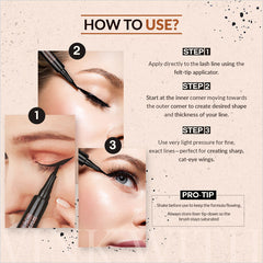 Colorbar X Jacqueline Wink With Love 14hrs Stay Eyeliner Navy Night-003