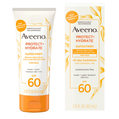 Aveeno Protect+Hydrate sunscreen For Face SPF60 (60ml)