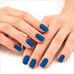 Lakme 9to5 Primer + Gloss Nail Colour Blue Ocean 6ml
