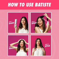 Batiste Instant Hair Refresh Dry Shampoo Fruity & Cheeky Cherry - 200 ml