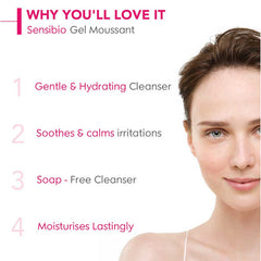 Bioderma Sensibio Gel Moussant Soothing Foaming Soap Free Gel Moisturises