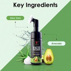Zobha Avocado and Alovera Foaming Face Wash - 150ml