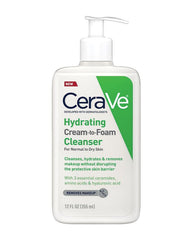 Cera Ve Hydrating Cream-to-Foam Cleanser FOR NORMAL TO DRY SKIN