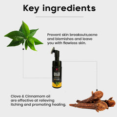 Zobha Tea Tree Foaming Face Wash For Acne Prone & Oily Skin - 150ml