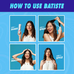 Batiste Instant Hair Refresh Fresh Breezy Citrus Dry Shampoo - 200 ml