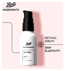 Boots Ingredients Retinol Serum - 30ml