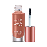 LAKMÉ 9to5 Primer + Gloss Nail Colour, Honey Love, 6 ml