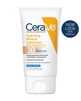 CeraVe Sunscreen with SPF 30 Hydrating Mineral Sunscreen - 50ml