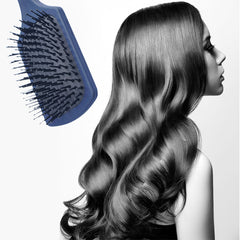 Mr. Barber Flat Mate Blue Paddle Brush - Small