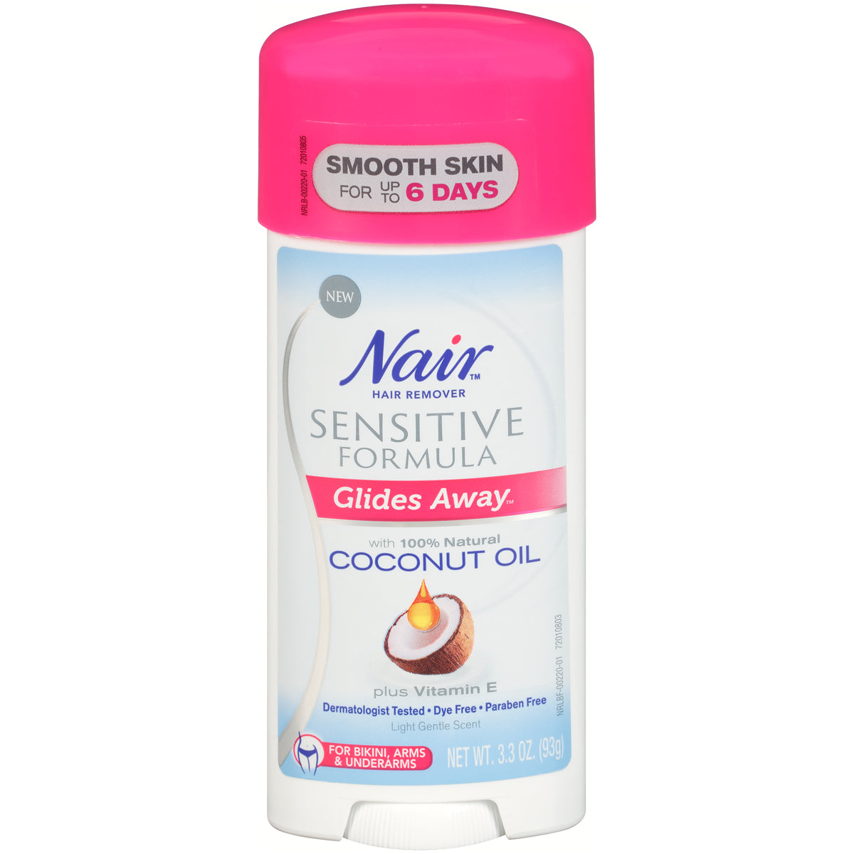 Nair Glides Away Sensitive Formula Hair Removal Cream (3.3 oz / 93 g)