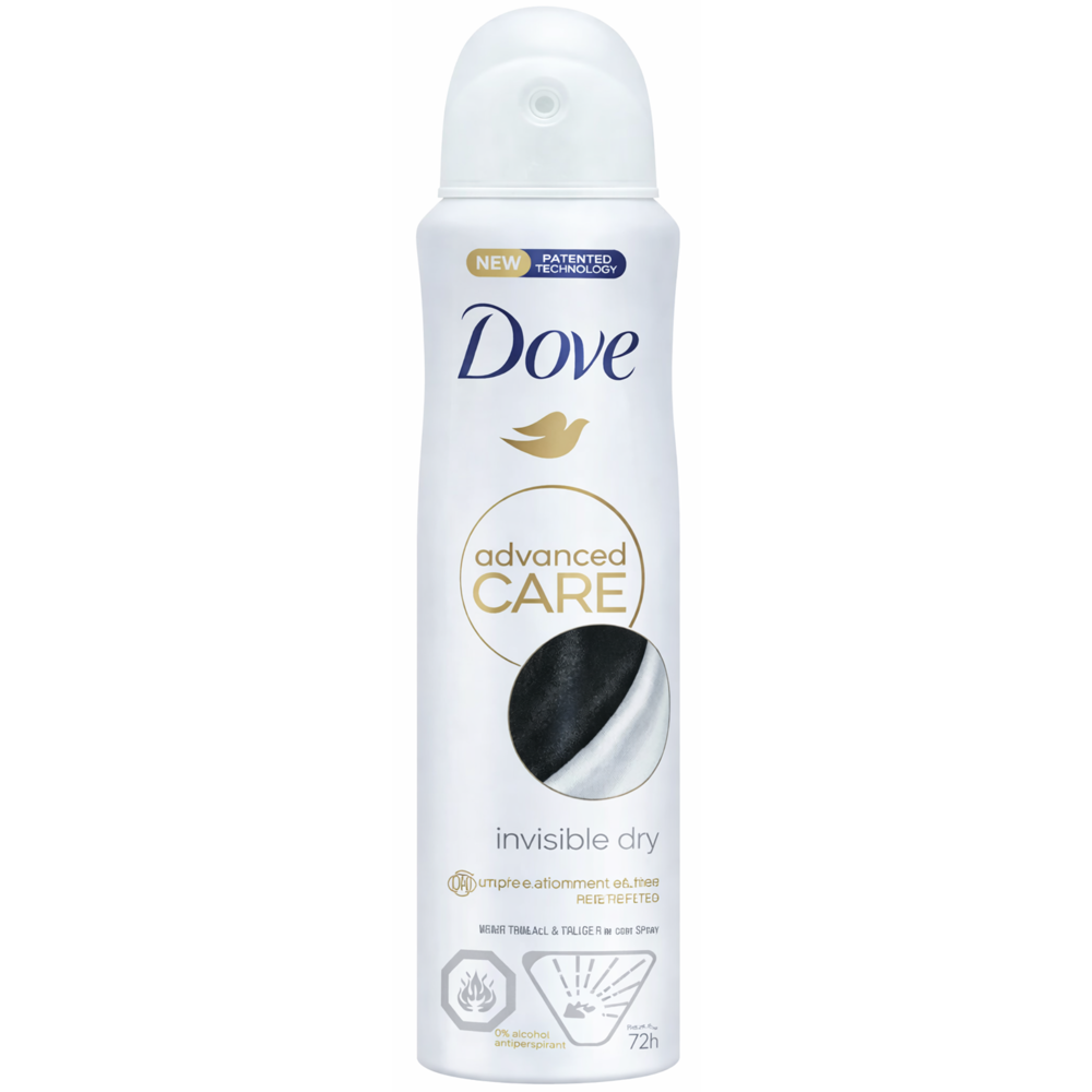 Dove Invisible Dry Antiperspirant Deodorant Aerosol Spray (150 ml)