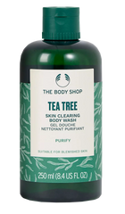 THE BODY SHOP TEA TREE SKIN CLEARING BODY WASH PURIFY 250ML - Kunchals