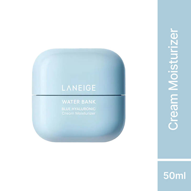 LANEIGE WATER BANK BLUE HYALURONIC CREAM MOISTURIZER (50ML).