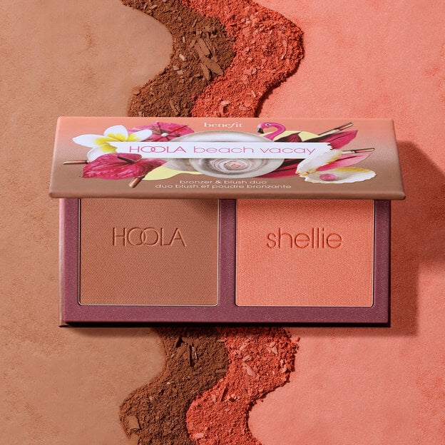BENEFIT HOOLA BEACH VACAY BRONZER & BLUSH DUO 25G