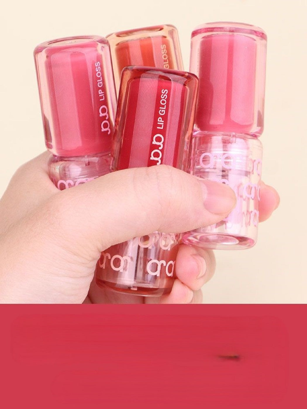 Sedell Paris Moisturizing and Nourishing Water Gloss Lip Glaze 3.3g-#01