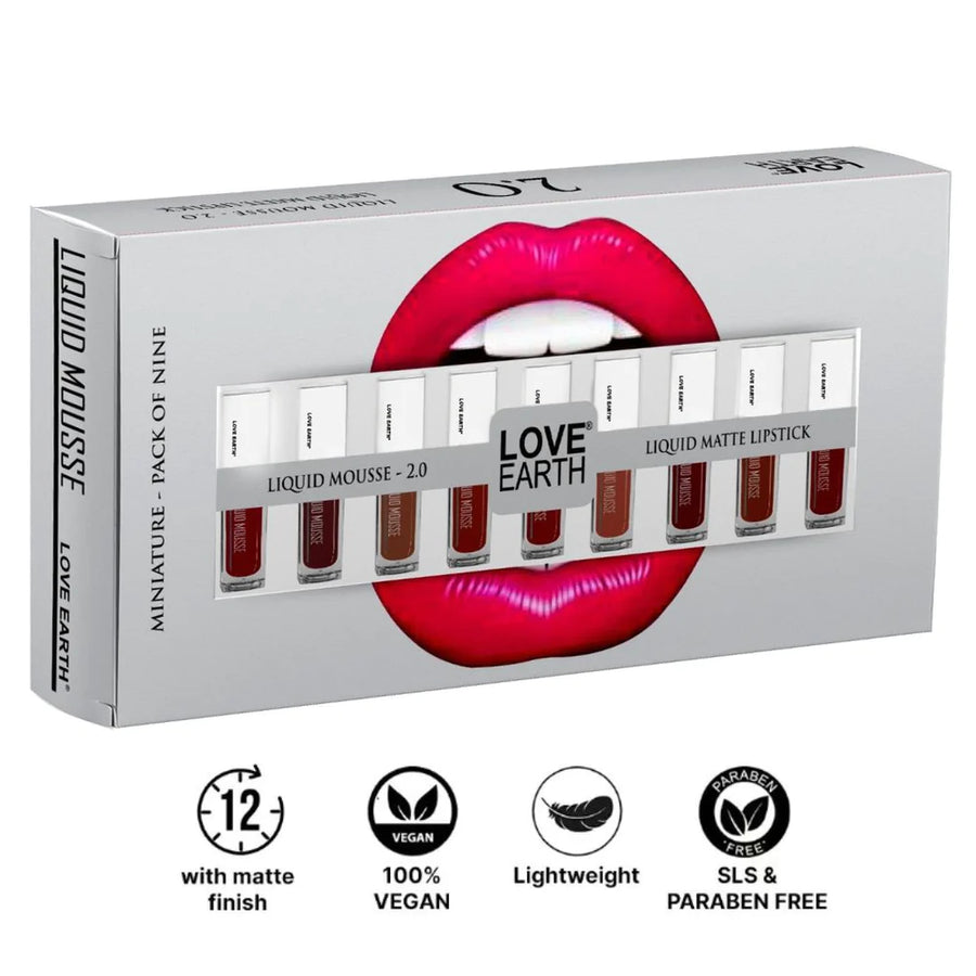 Love Earth Liquid Mousse Matte Lipstick 2.0