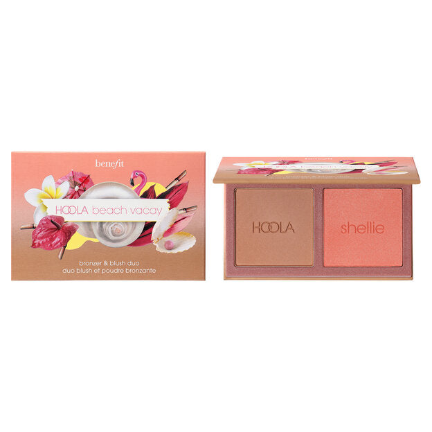 BENEFIT HOOLA BEACH VACAY BRONZER & BLUSH DUO 25G