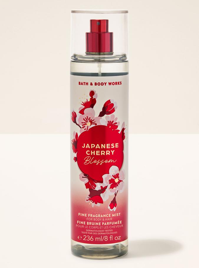 BATH & BODY WORKS BODY & HAIR MIST 236ML JAPANESE CHERRY BLOSSOM