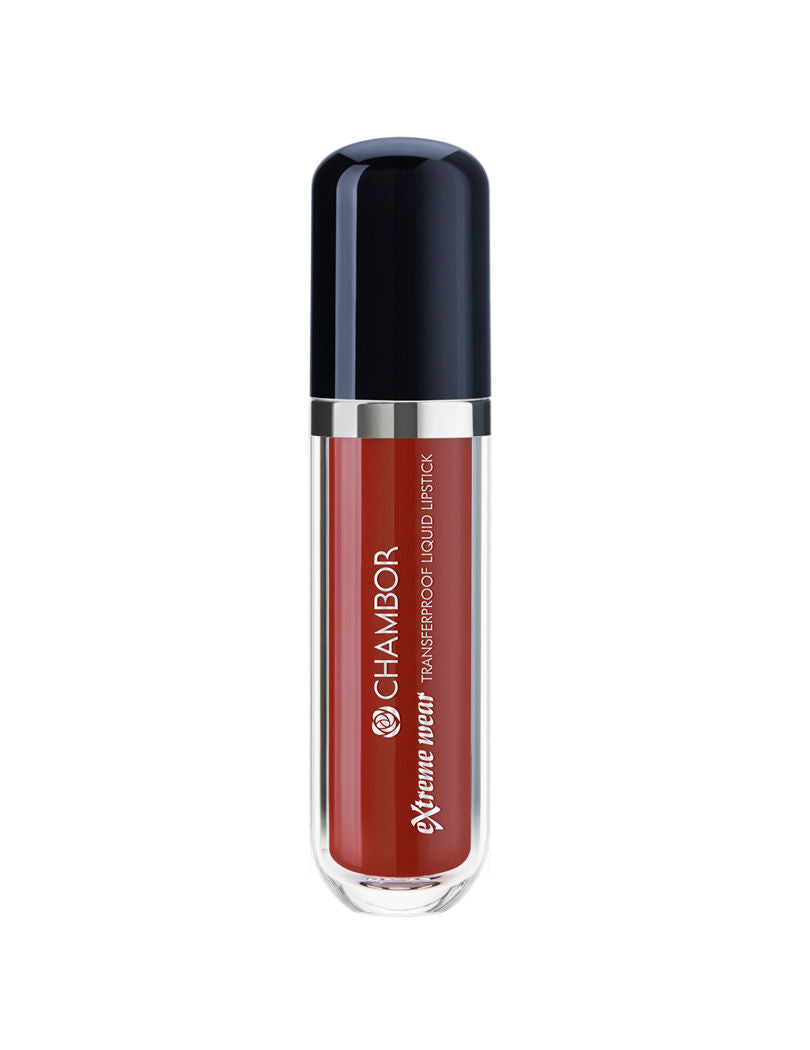 Chambor Extreme Wear Transferproof Liquid Lipstick Make up - Dark Amber 464 - 6mL