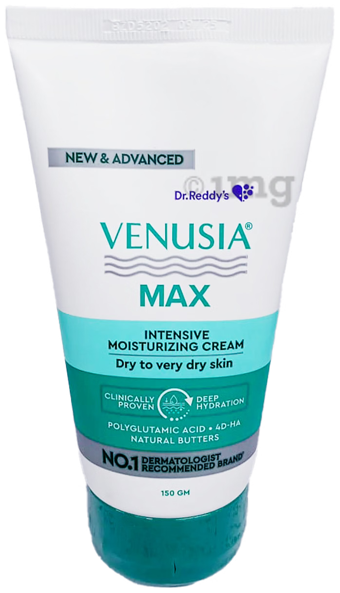 Dr. Reddy's Venusia Max Intensive Moisturizing Cream (150g)