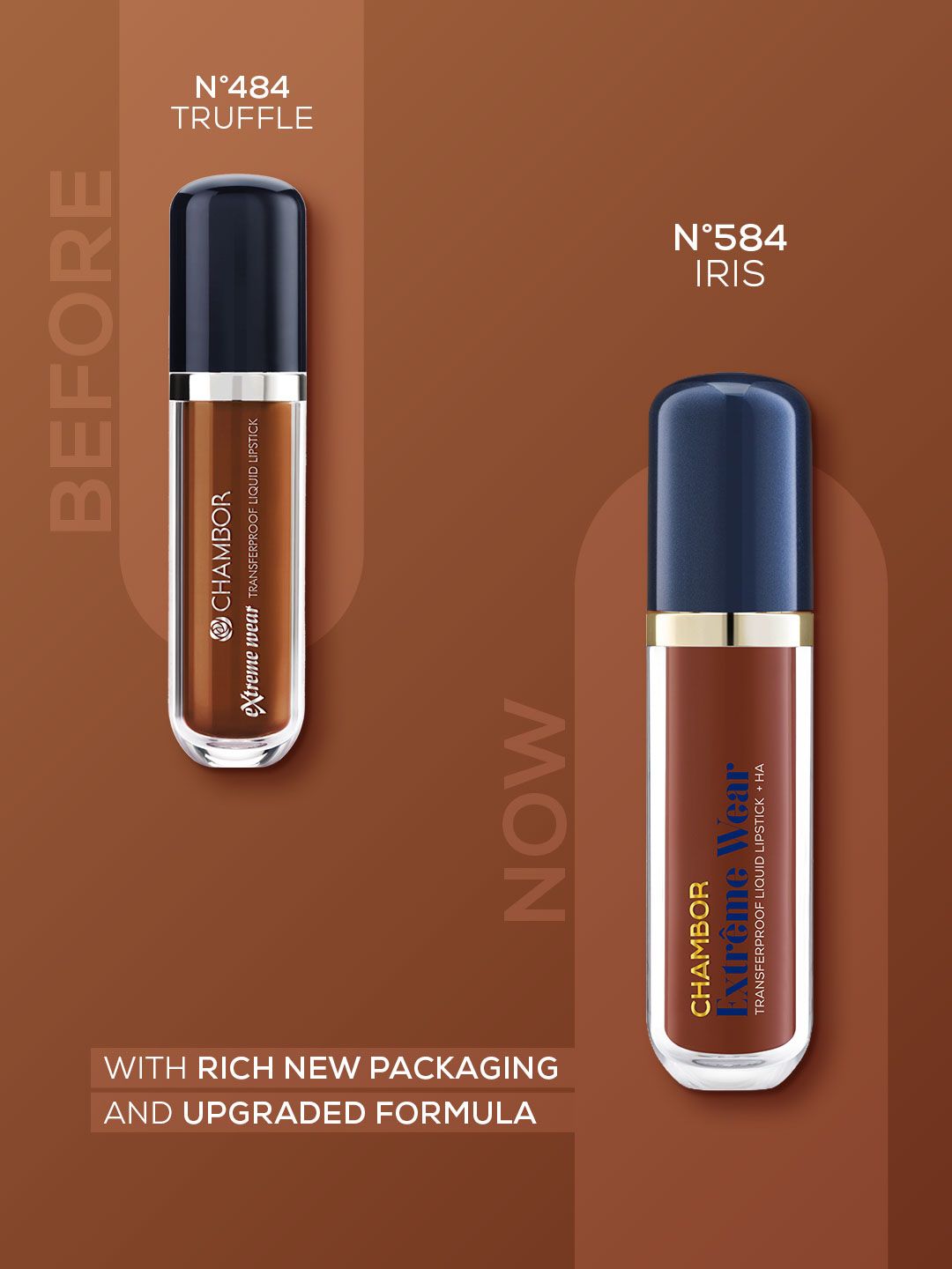 CHAMBOR EXTREME WEAR LIQUID LIPSTICK 6ML 584