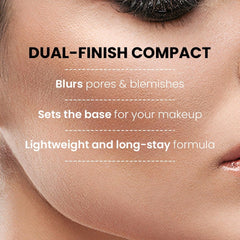 Lakme Absolute Wet & Dry Compact SPF25- Rose Cream 02 - 9gm