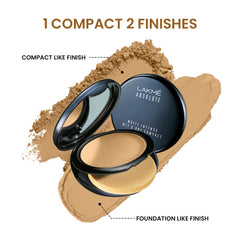 Lakme Absolute Wet & Dry Compact SPF25- Rose Cream 02 - 9gm