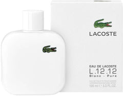 Lacoste L.12.12 Blanc (Pure White) Eau de Toilette for Men (100ml)
