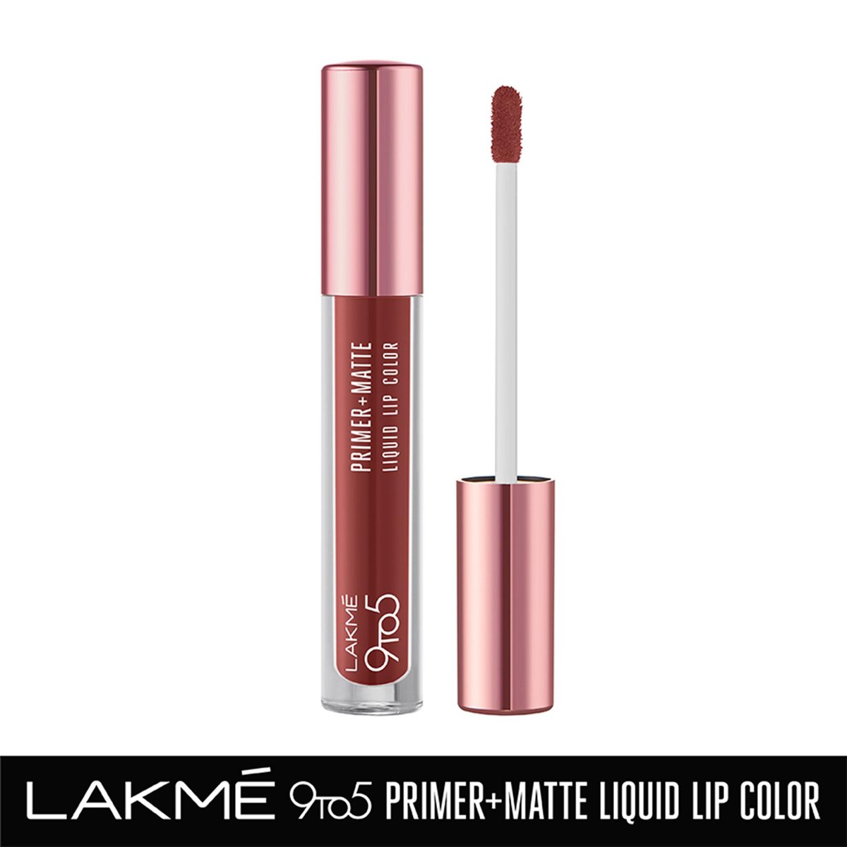 LAKME SUPERMATTE LIP LIQUID 9 TO 5 4.5ML MB2 INTENSE LATTE