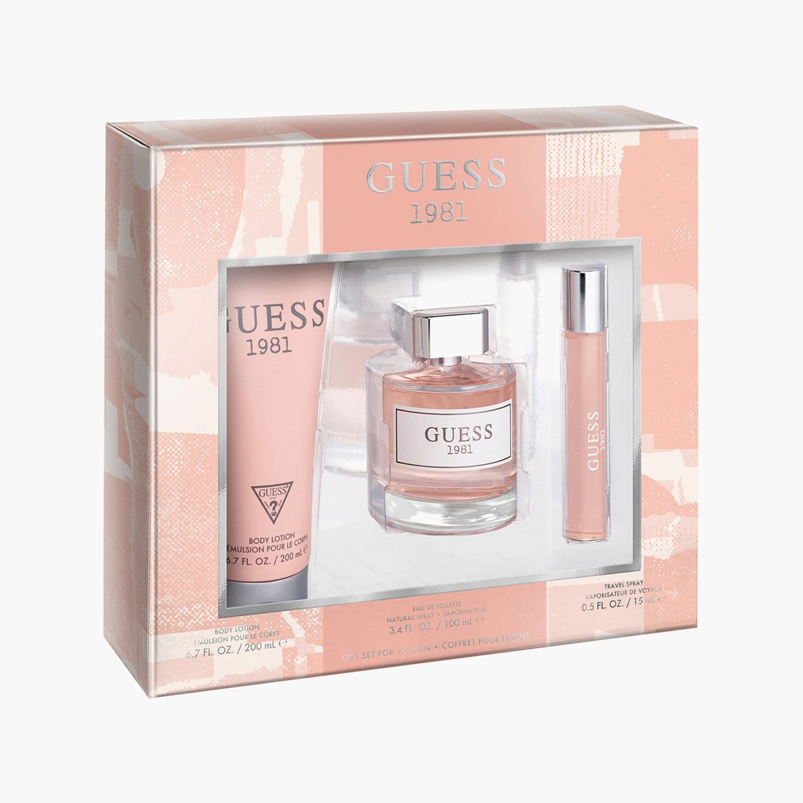 GUESS 1981 EDT GIFT SET PACK OF 3