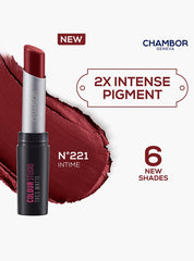 Chambor Tres Matte Lipstick with SPF 30 – N° 221 Intime 3.2g